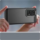 Husa protectie Honor 200 Lite, Carbon Stripe, TPU flexibil, neagra