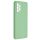 Husa Samsung Galaxy A13 4G, Luxury Silicone, catifea in interior, protectie camere, verde maslina