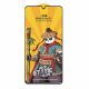 Folie sticla Redmi 12, Kungfu Panda, Antistatic Glass ESD +, margini negre