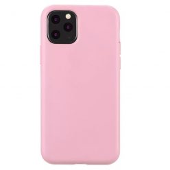 Husa Apple iPhone 11 Pro, Matt TPU, silicon moale, roz