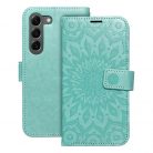 Husa Samsung Galaxy S23 Plus, Mezzo Book, inchidere magnetica, Mandala Green