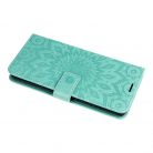 Husa Samsung Galaxy S23 Plus, Mezzo Book, inchidere magnetica, Mandala Green