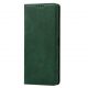 Husa Samsung Galaxy A15, Elegant Book Case, inchidere magnetica, verde