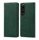 Husa Samsung Galaxy A15, Elegant Book Case, inchidere magnetica, verde