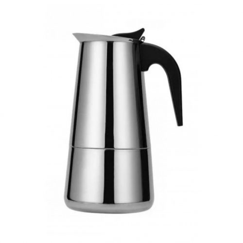 Cafetiera, espresso maker, otel inoxidabil, 300 ml, 6 cesti