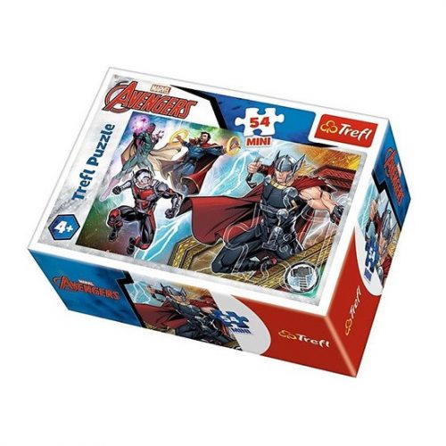 Mini puzzle Trefl Avengers (Razbunatorii), 54 piese, model 3