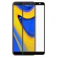 Folie sticla Samsung Galaxy A8 Plus 2018, Full Glue 21D, margini negre