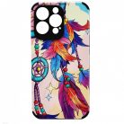 Husa Apple iPhone 7/8/SE2, Colorful Case, TPU flexibil printat, Feathers