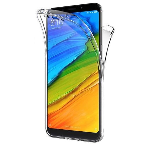 Husa protectie Redmi 5 Plus Full TPU 360° (fata + spate), transparenta