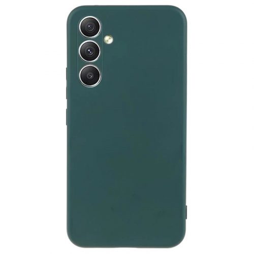 Husa Samsung Galaxy A05s, Matt TPU, silicon moale, verde forrest