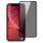 Folie sticla Apple iPhone 11 Pro / iPhone XS / iPhone X, Full Glue Privacy, margini negre