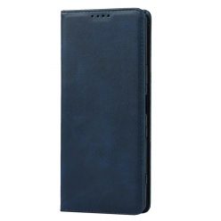   Husa Samsung Galaxy A15, Elegant Book Case, inchidere magnetica, albastra