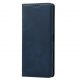 Husa Samsung Galaxy A15, Elegant Book Case, inchidere magnetica, albastra