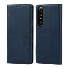 Husa Samsung Galaxy A15, Elegant Book Case, inchidere magnetica, albastra