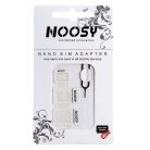 Set adaptoare SIM-uri NOOSY 4 in 1, include 3 adaptoare si un ac pentru extragere SIM