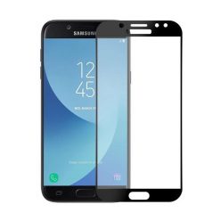   Folie sticla Samsung Galaxy J5 2017, Full Glue Lion, margini negre