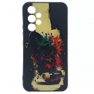 Husa Samsung Galaxy A52 / A52s, Luxury Printed Silicone, catifea in interior, protectie camere, design 4