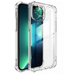   Husa Apple iPhone 12, TPU transparent, intarituri in colturi, grosime 1,5 mm