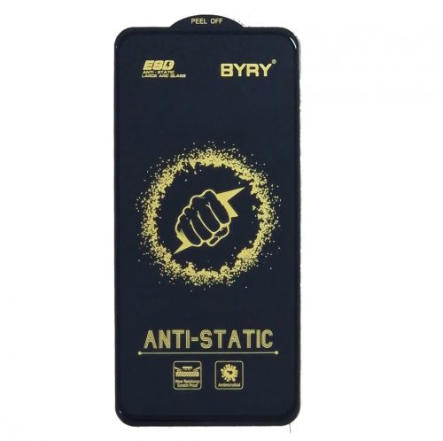 Folie sticla Samsung Galaxy A35 5G, BYRY Antistatic ESD, margini negre