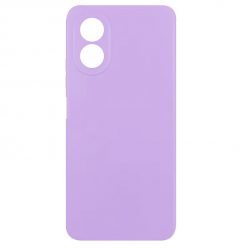   Husa protectie Oppo A78 4G, Luxury Silicone, catifea in interior, protectie camere, mov lila