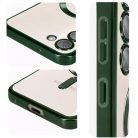 Husa Samsung Galaxy A15 5G, Electroplating Magsafe TPU, protectie camera, verde