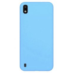   Husa Samsung Galaxy A10 Matt TPU, silicon moale, albastru deschis