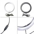 Lampa circulara Ring Light, 48 de LED-uri, 3 moduri iluminare, trepied