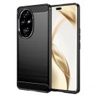 Husa protectie Honor 200 Pro, Carbon Stripe, TPU flexibil, neagra