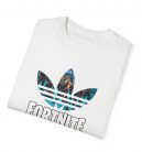 Tricou personalizat alb, copii/adulti, design AdiFortnite, modal, diverse marimi