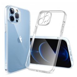   Husa Apple iPhone 15 Pro, TPU transparent, protectie camere, grosime 2 mm