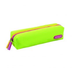   Penar neechipat Keyroad, 2 fermoare, 1 extensie, 20 x 6 x 3 cm, verde neon