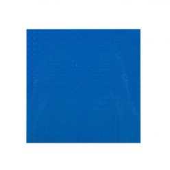 Placa suport piese tip LEGO, plastic, 16 x 16 cm, albastra