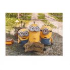 Puzzle 80 piese, 20 x 15 cm, personaje Minions, model 1