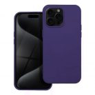 Husa Apple iPhone 16 Pro, Luxury Silicone, catifea in interior, indigo