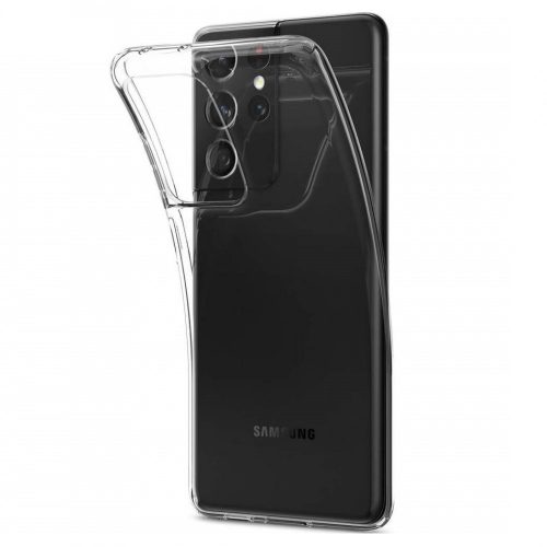 Husa de protecție Samsung Galaxy S21 Ultra, TPU transparent, grosime 2 mm