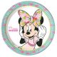 Set 8 farfurii de carton Minnie Mouse, 23 cm, licenta Disney