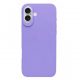 Husa protectie Apple iPhone 16, Matt TPU My Choice, silicon moale, mov lila