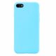 Husa Apple iPhone 7/8/SE (2020) Matt TPU, silicon moale, albastru deschis