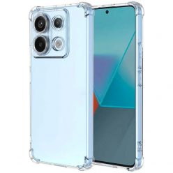   Husa Xiaomi Redmi Note 13 Pro 5G / Poco X6, TPU transparent, intarituri in colturi, protectie camere, grosime 1,5 mm