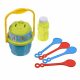 Set baloane de sapun cu galeata si 4 stick-uri, 120ml