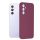 Husa Samsung Galaxy A34 5G, Luxury Silicone, catifea in interior, protectie camere, rosu burgundy