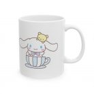 Cana ceramica personalizata, design Cinnamoroll, 330 ml, alba