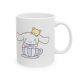 Cana ceramica personalizata, design Cinnamoroll, 330 ml, alba