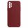 Husa Samsung Galaxy A33 5G, Luxury Silicone, catifea in interior, burgundy