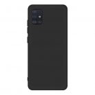 Set folie si husa Xiaomi Redmi 9C, sticla transparenta si Matt TPU, negru