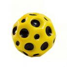 Minge saltareata Super Space Ball / Bouncy Ball, 7 cm, galbena