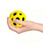 Minge saltareata Super Space Ball / Bouncy Ball, 7 cm, galbena