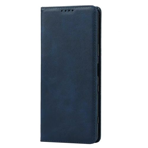 Husa Samsung Galaxy A20s, Elegant Book Case, inchidere magnetica, albastra