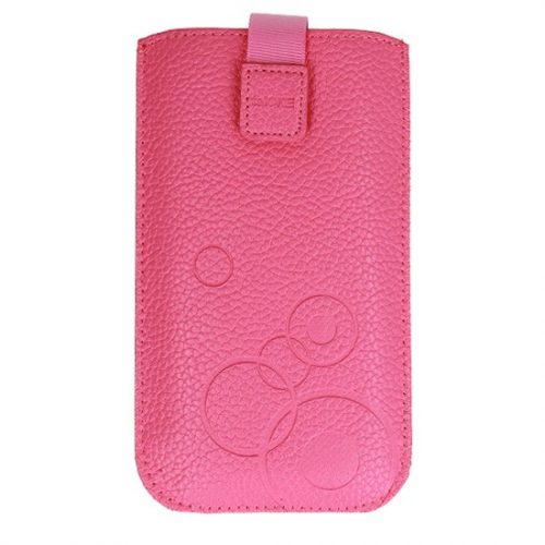 Husa protectie tip pouch pentru iPhone 6/7/8/SE (2020)/ Samsung J5 2016, fucsia