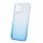 Husa Samsung Galaxy A13 4G, TPU transparent, protectie camere, grosime 2 mm, gradient transparent/albastru